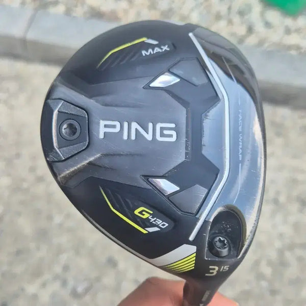 [BUNJANG] PING G430MAX Fairway Wood 3-Wood (Stiff Flex) / 핑 g430max 페어웨이우드 3번