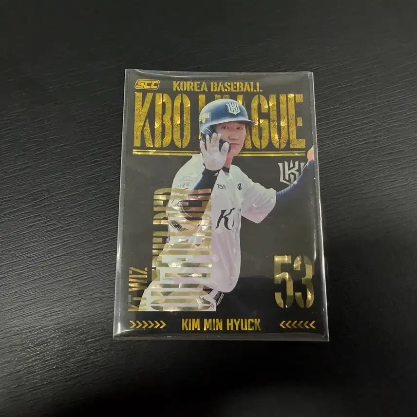 [BUNJANG] 2025 SCC KBO Kim Min-hyeok Holo Parallel Card / 2025 SCC KBO 프로야구 홀로 페러렐 카드 KT위즈 김민혁