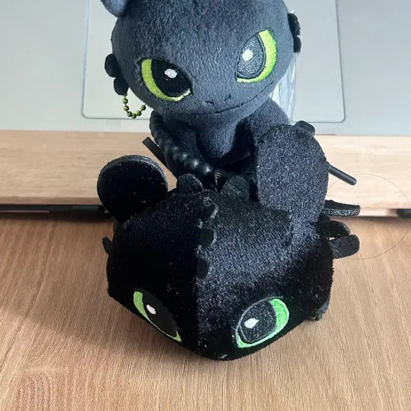 [BUNJANG] How to Train Your Dragon Toothless Plush Keychain Bundle / 드래곤 길들이기 투슬리스 인형 키링 일괄