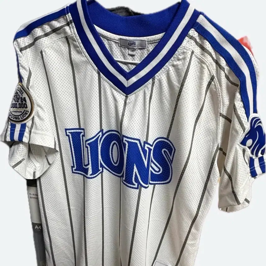 [BUNJANG] Samsung Lions 1 Million Spectators Commemorative Unmarked Jersey Size 90 / 삼성 라이온즈 백만관중 기념 유니폼 무마킹