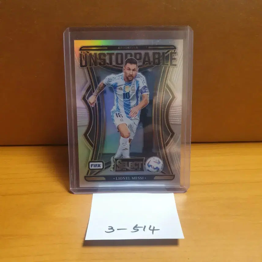 [BUNJANG] Panini Select Lionel Messi Soccer Card Silver Prism / 파니니 셀렉트 리오넬 메시 축구카드