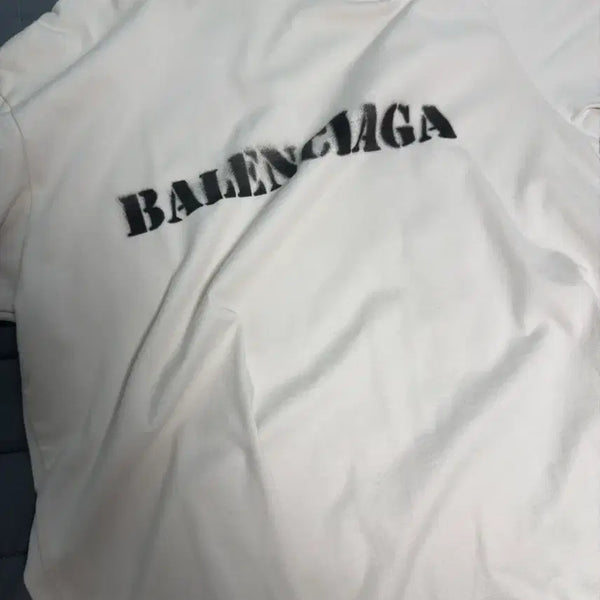[BUNJANG] Balenciaga Stencil Short Sleeve T-Shirt / 발렌시아가 스텐실 반팔