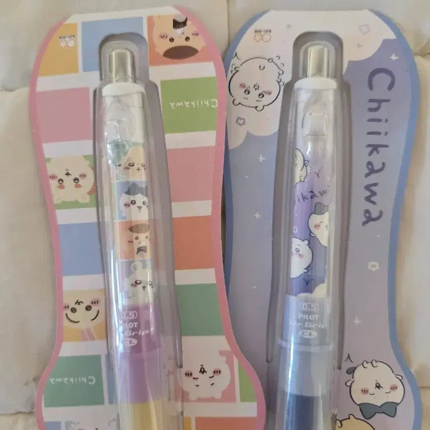 [BUNJANG] Chiikawa Playbold Dr. Grip Sharp Pencils Set / (세트) 치이카와 플레이보도 닥터그립 샤프 2개 먼작귀