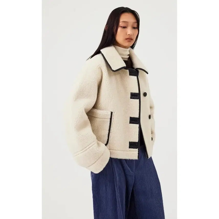 [BUNJANG] STUDIO TOMBOY 23 Reversible Mustang Jacket / 스튜디오 톰보이 23 리버시블 무스탕 자켓