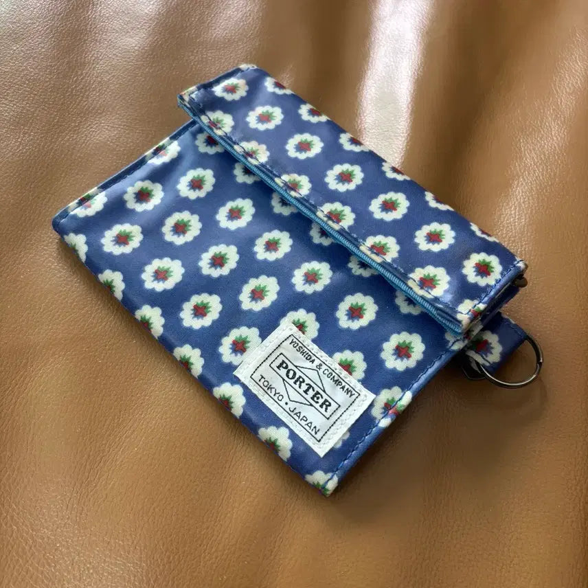 [BUNJANG] Porter x BEAMS Flower Fold Wallet / PORTER 포터 빔즈 플라워 폴드 월렛 지갑