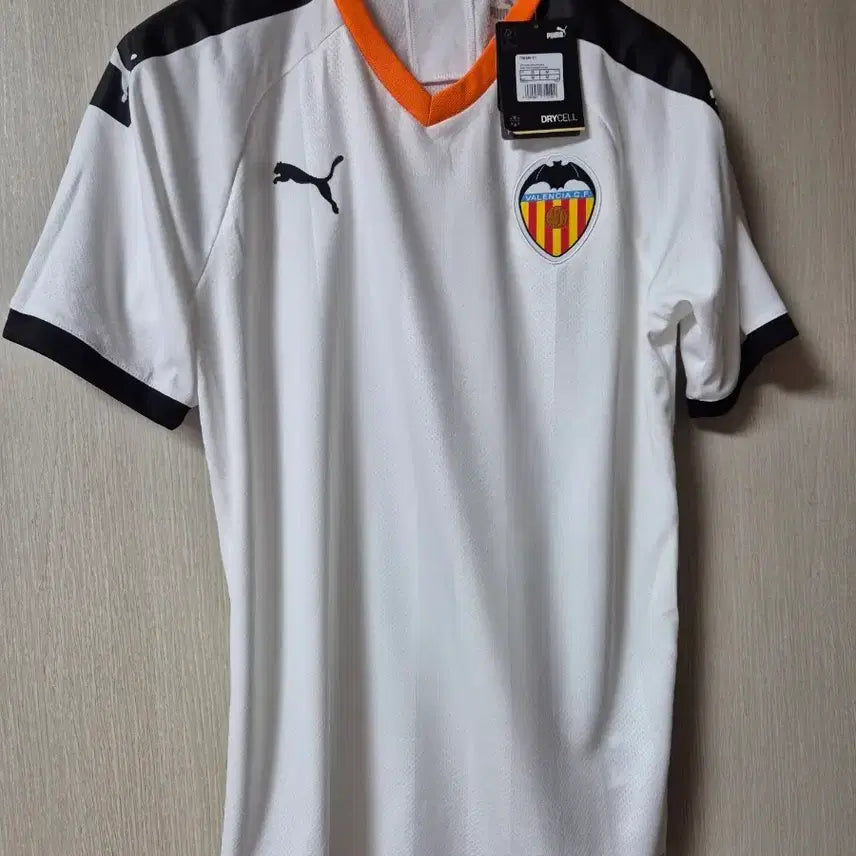 [BUNJANG] Puma 19-20 Valencia Home Unmarked Authentic Jersey M / Puma 푸마 19-20 발렌시아 홈 노마킹 유니폼  M (새제품)