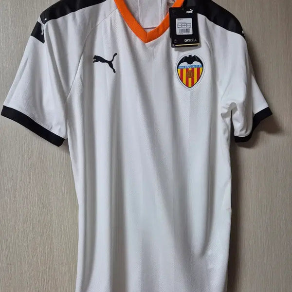 [BUNJANG] Puma 19-20 Valencia Home Unmarked Authentic Jersey M / Puma 푸마 19-20 발렌시아 홈 노마킹 유니폼  M (새제품)