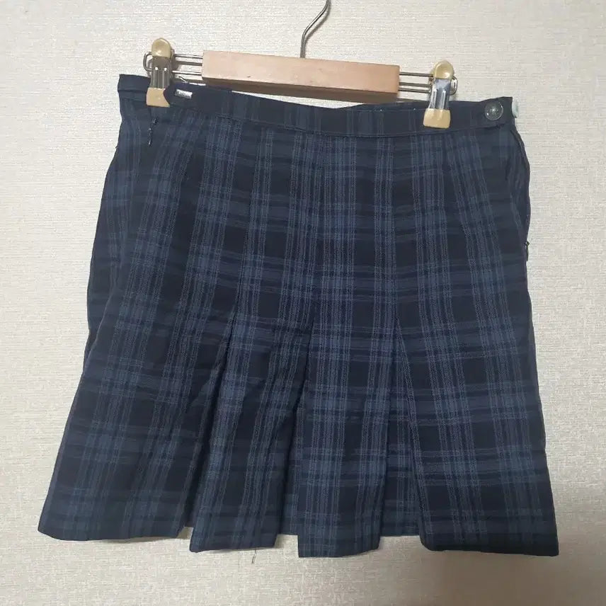 [BUNJANG] Smart Check School Uniform Skirt Size 65 / 스마트 체크교복치마 65사이즈 판매해요 짧치