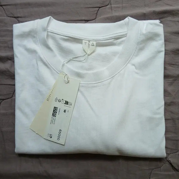 [BUNJANG] ARKET Long Sleeve T-Shirt White L Size / [새상품/L size] 아르켓 롱 슬리브 티셔츠 화이트 긴팔