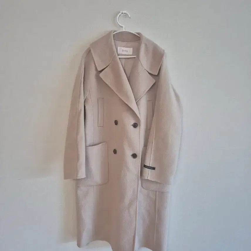 [BUNJANG] SOUP Handmade Wool Blend Double-Button Coat / SOUP 코트