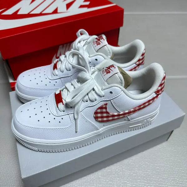 [BUNJANG] Nike Air Force 1 Low Mystic Red (230mm) / (새상품) 나이키 에어포스 1 미스틱 레드 230