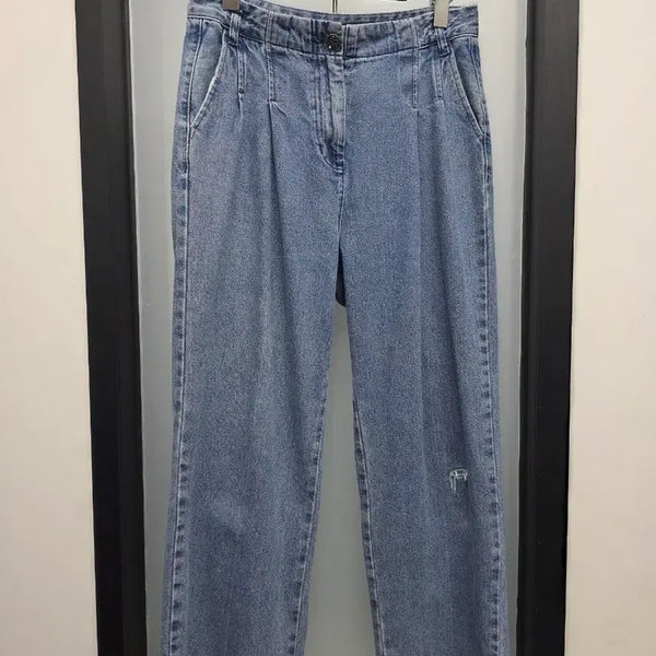 [BUNJANG] Lenibon Two-Tuck Wide Denim Pants Size 28 / 레니본 투턱 와이드데님팬츠 28
