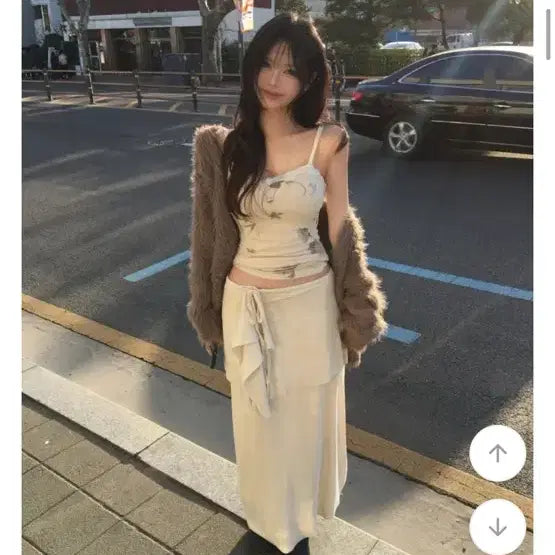 [BUNJANG] Sona Wrap Long Skirt / sona long skirt 소나 랩 롱스커트