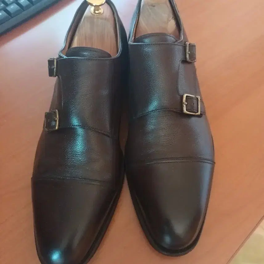 [BUNJANG] SuitSupply Double Monk Strap Shoes Dark Brown 290 / 수트서플라이 더블몽크스트랩 구두 다크브라운 290