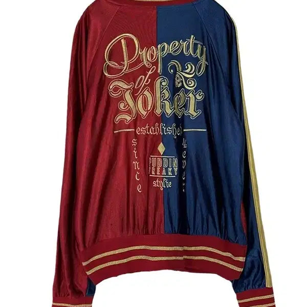 [BUNJANG] Suicide Squad Harley Quinn Souvenir Sukajan Jacket / [L] SUICIDE SQUAD 할리퀸 수베니어 스카잔자켓