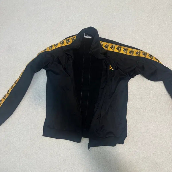 [BUNJANG] Charm's Kappa Zip-Up Jacket Black / 참스 카파 집업