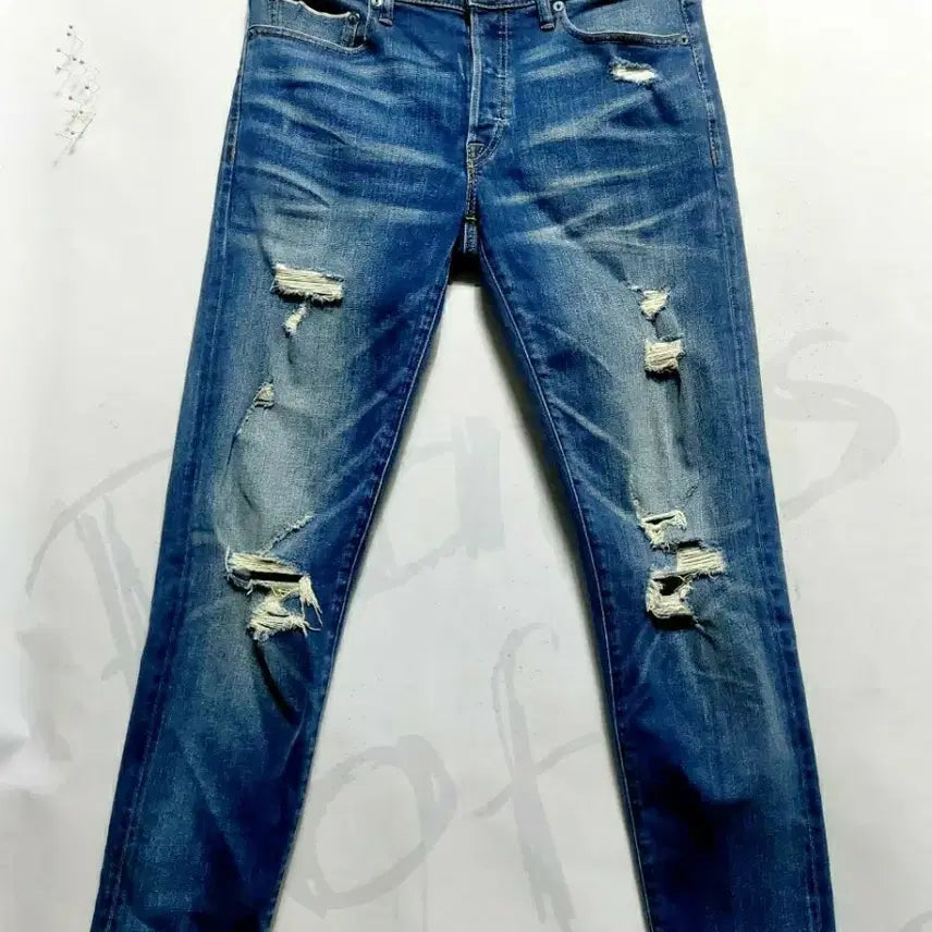 [BUNJANG] American Eagle Distressed Stretch Jeans (31-32) / 아메리칸이글 청바지31-32 스판 찢청 빈티지/택포