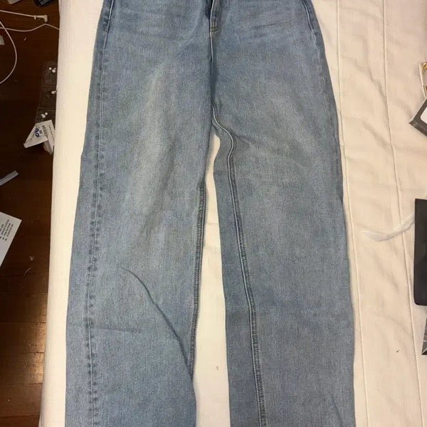 [BUNJANG] Avery Light Wash Jeans / 에이블리 연청바지