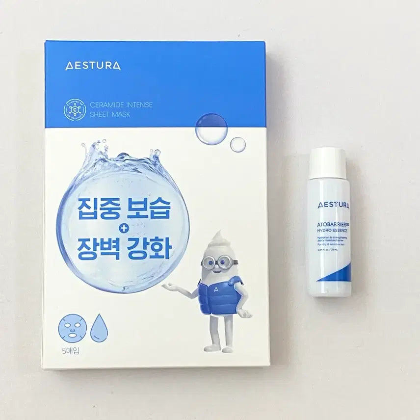 [BUNJANG] Aestura Ceramide Intense Sheet Mask (5 Sheets) / 에스트라 세라마이드 인텐스 시트 마스크 5매입