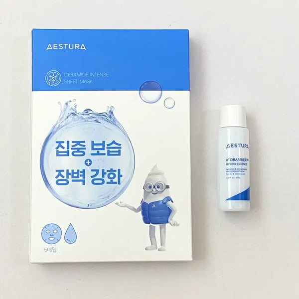 [BUNJANG] Aestura Ceramide Intense Sheet Mask (5 Sheets) / 에스트라 세라마이드 인텐스 시트 마스크 5매입