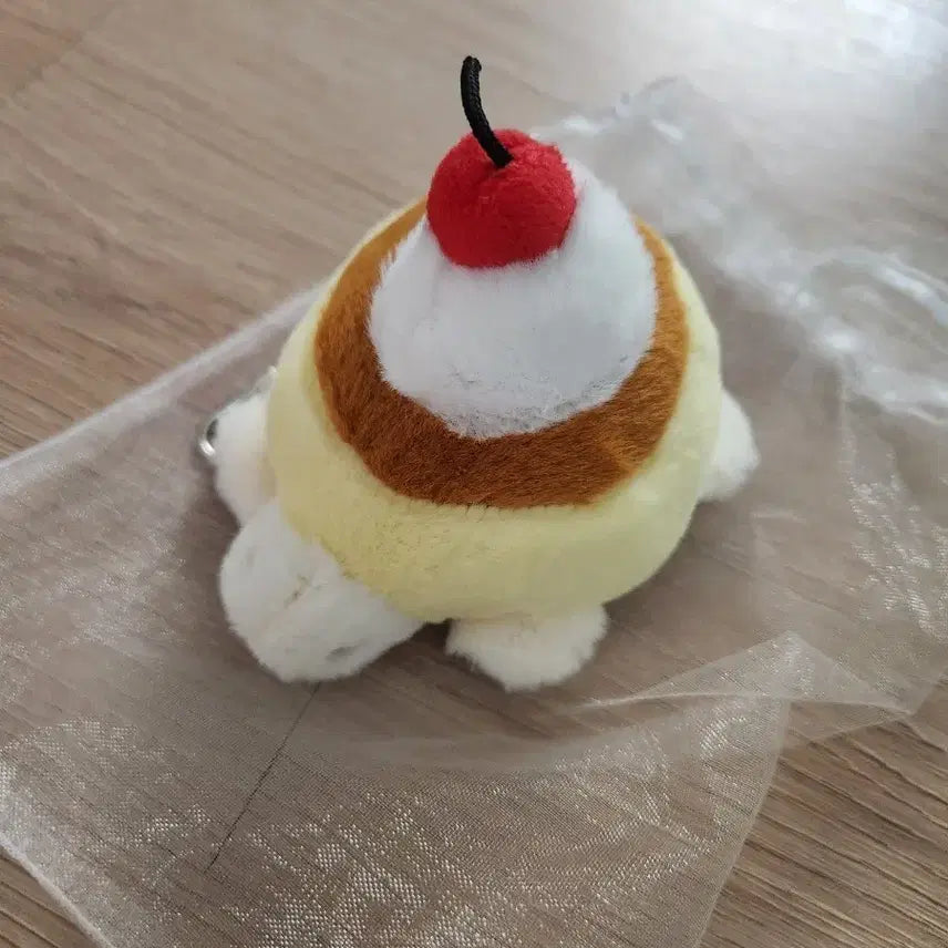[BUNJANG] Pudding Turtle Charm / 푸딩 키링 디저트 인형 푸딩거북이