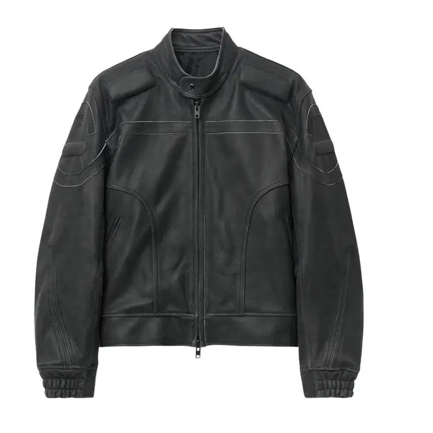 [BUNJANG] Elmood Leather Rider Jacket L / 엘무드 레더 라이더 자켓