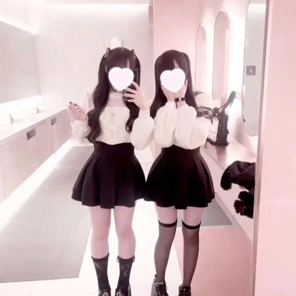 [BUNJANG] Michelle Macaron Flare Mini Skirt / 미셸마카롱 미각 스커트s
