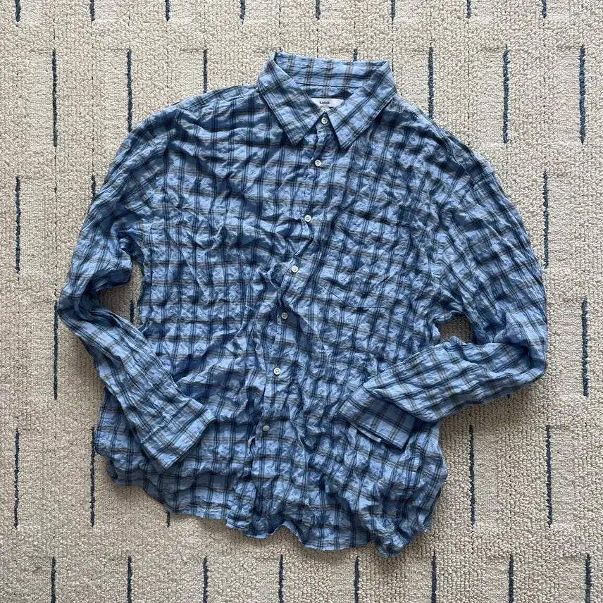 [BUNJANG] Kamia Crinkle Shirt XL / (XL) 카미아 크링클 셔츠