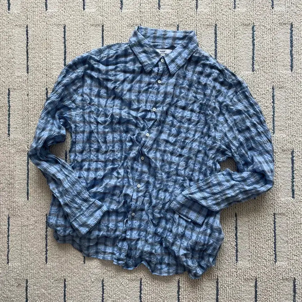 [BUNJANG] Kamia Crinkle Shirt XL / (XL) 카미아 크링클 셔츠