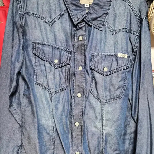[BUNJANG] Buckaroo Jeans Denim Shirt XL / 버카루진 데님 셔츠 XL 사이즈