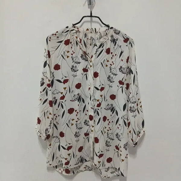 [BUNJANG] RYAN Women's Floral Blouse / RYAN 리안 여성 블라우스
