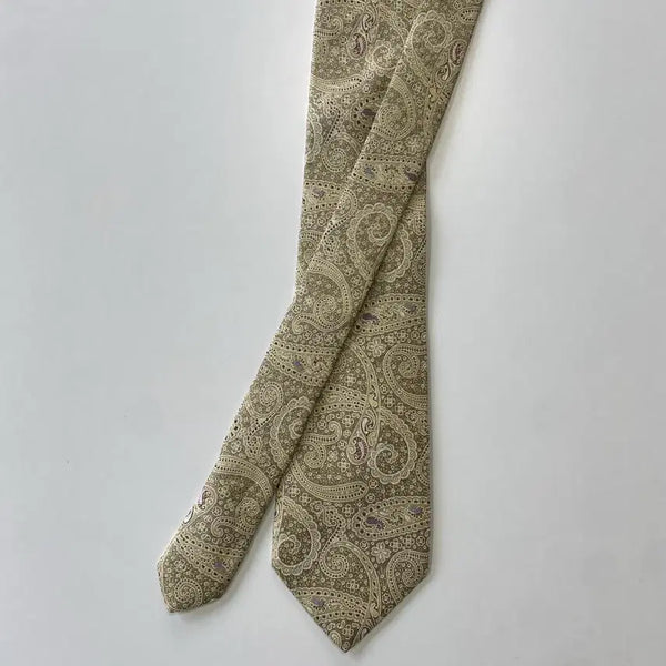 [BUNJANG] ETRO Paisley Silk Necktie 8.3cm / 에트로(ETRO) 페이즐리 명품 정품넥타이 8.3cm