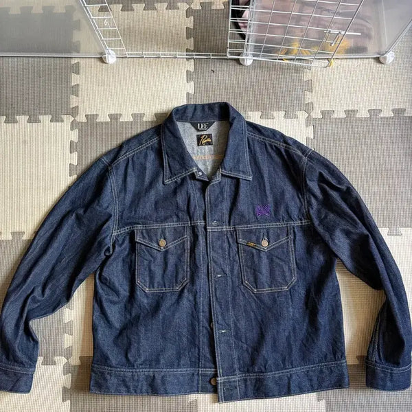 [BUNJANG] Needles x Lee Collaboration Trucker Jacket / 니들스 lee 트러커 자켓 지쟌