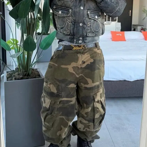 [BUNJANG] Jaded London Camo Cargo Pants / [30] 제이디드 런던 카모 카고 팬츠
