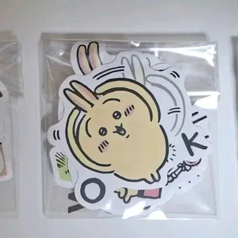 [BUNJANG] Monzakkwi Hachi, Usagi, Momonga Sticker Set / 먼작귀 스티커(하치,우사기,모몽가)