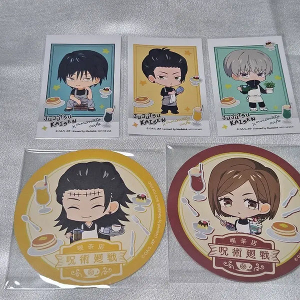 [BUNJANG] Jujutsu Kaisen Animate Cafe Limited Edition Set / (일괄가격) 주술회전 애니메이트 카페 특전 처분