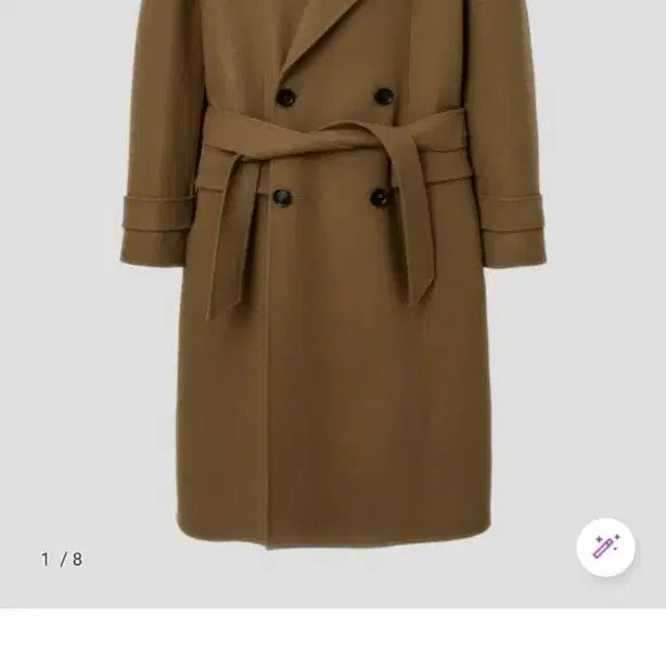 [BUNJANG] Juun.J Yellowish Brown Handmade Maxi Coat / Juun.J 준지 옐로이시 브라운 핸드메이드 맥시 코트