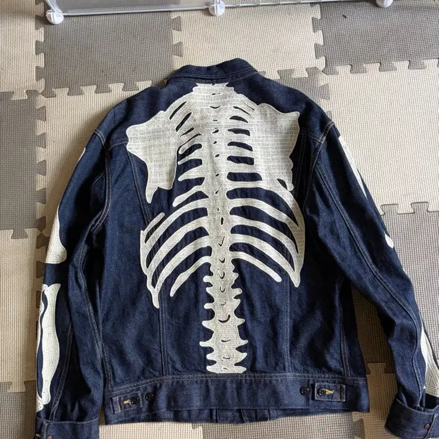 [BUNJANG] Kapital Mexican Bone Denim Jacket / 캐피탈 멕시칸 본 데님 자켓