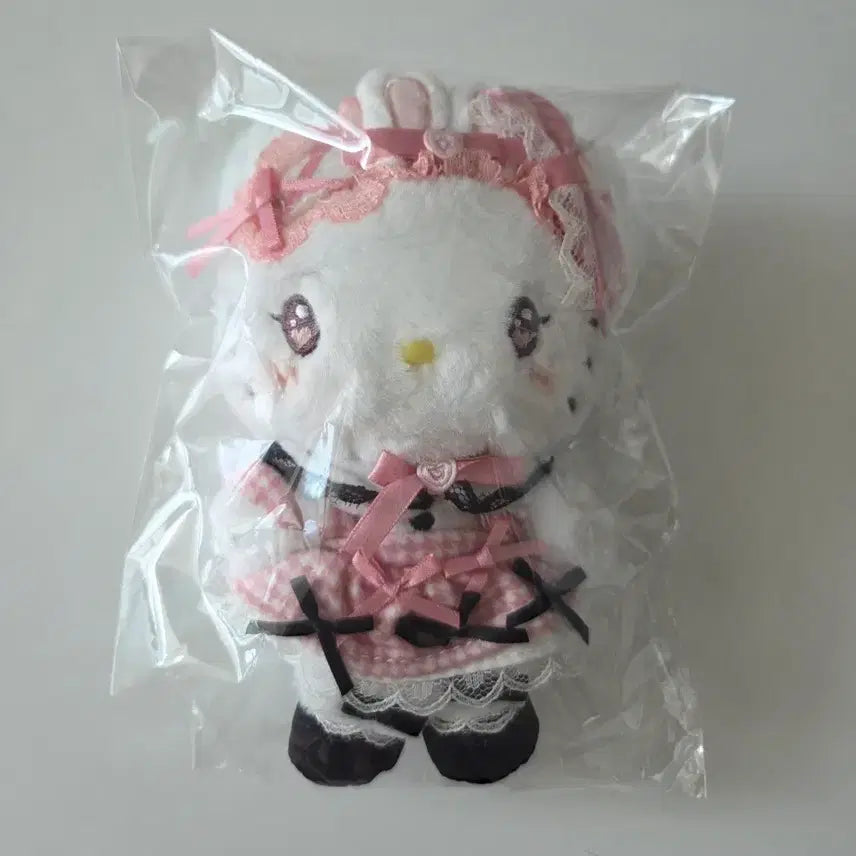 [BUNJANG] Sanrio Yumerybon Kitty Mascot Plush / 산리오 유메리본 꿈리본 키티 마스코트