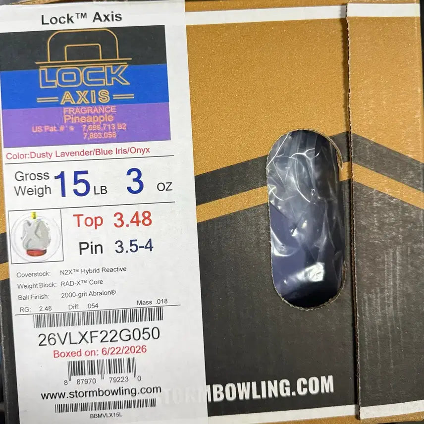 [BUNJANG] Hammer Red Pearl Reactive Bowling Ball 15lb / 락 엑시스 15 새볼