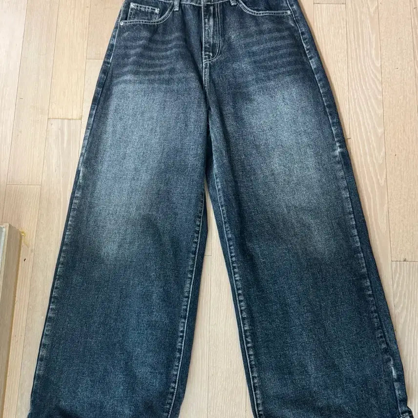 [BUNJANG] Vintage Wide Denim Pants / 빈티지 와이드 데님팬츠