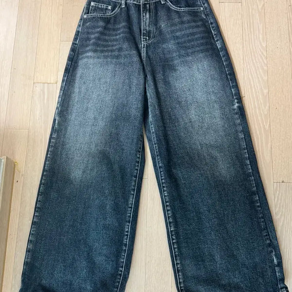[BUNJANG] Vintage Wide Denim Pants / 빈티지 와이드 데님팬츠