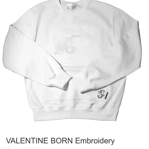 [BUNJANG] Valentino Valentine Sweatshirt / 발렌타인본 맨투맨