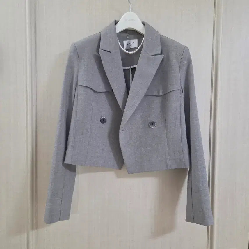[BUNJANG] Premium Daily Cropped Jacket / 고급스런 데일리 크롭자켓