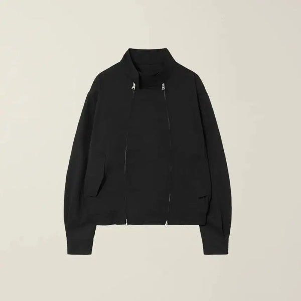 [BUNJANG] EE Harrington Jacket Black S / EE 누마레 더블집 해링턴 자켓 블랙 S