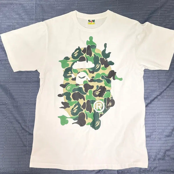 [BUNJANG] BAPE Short Sleeve T-Shirt (L) / 베이프 반팔 L