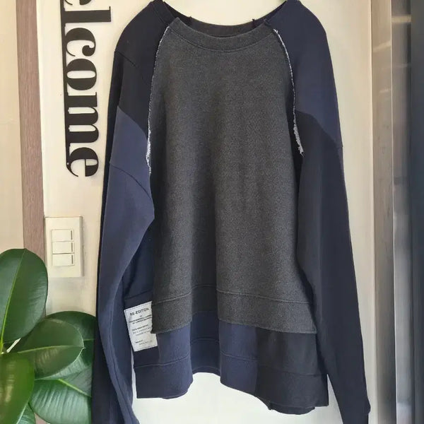 [BUNJANG] Maison Margiela Re-Edition Artisanal Reassembled Oversized Sweatshirt / 정품Maison Margiela Re-Edition Oversized Artisanal Reassembled