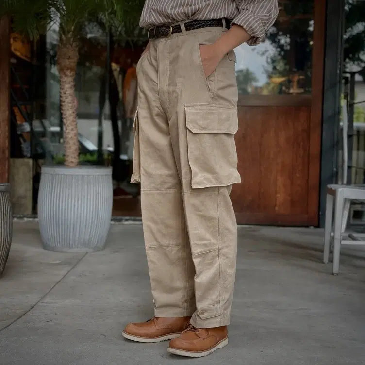 [BUNJANG] Kaptain Sunshine M-47 Cargo Pants Beige / 캡틴 선샤인 m47 카고팬츠 프랑스군