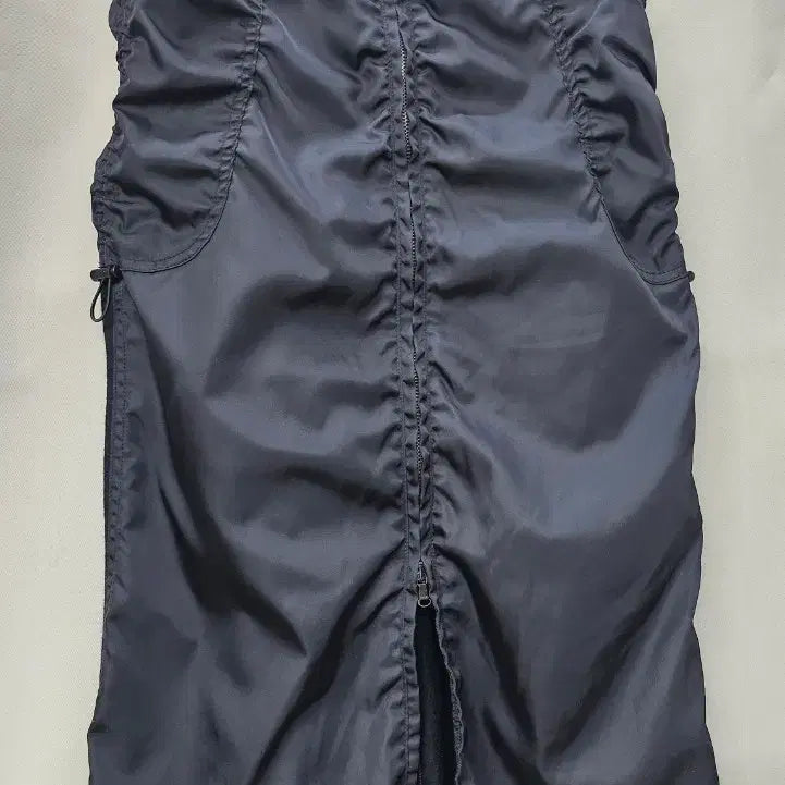 [BUNJANG] TIME Postmodern Black Shirring Skirt / 타임 포스트모던 블랙 셔링 스커트