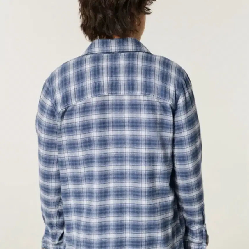 [BUNJANG] Hollister Check Flannel Shirt XL / [XL] 홀리스터 체크 플란넬 셔츠